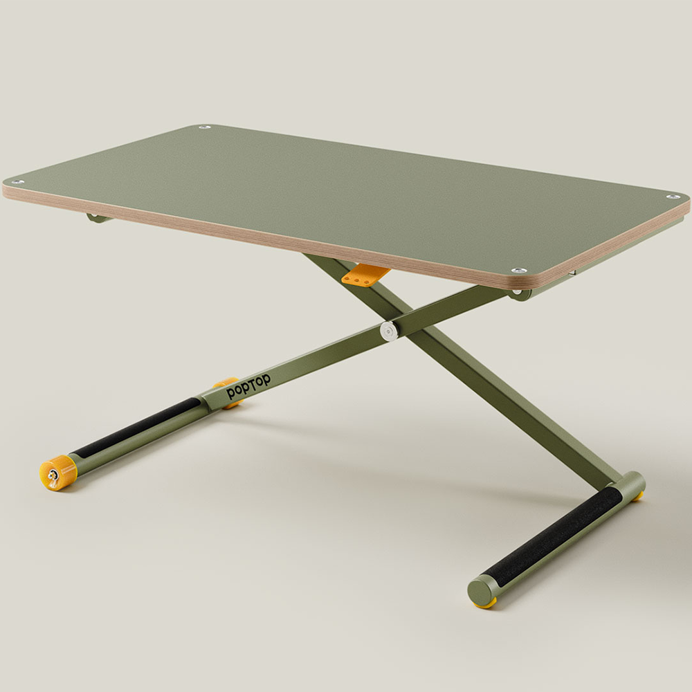 Bureau enfant réglable Poptop Vert