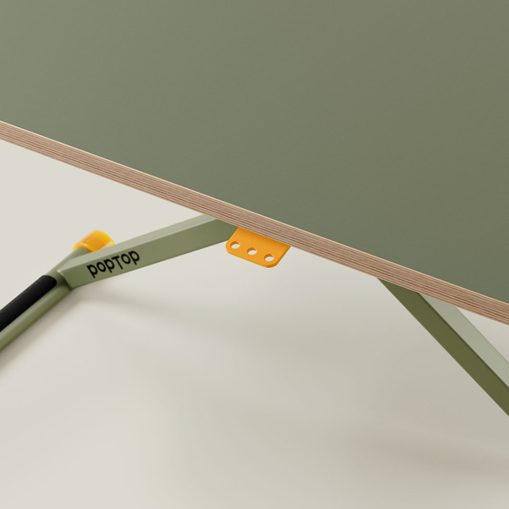 Bureau enfant réglable Poptop Vert