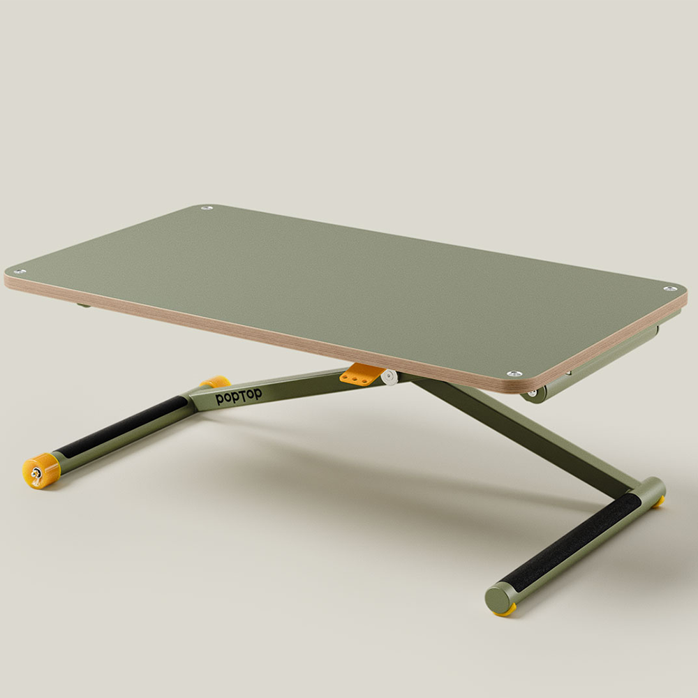 Bureau enfant réglable Poptop Vert