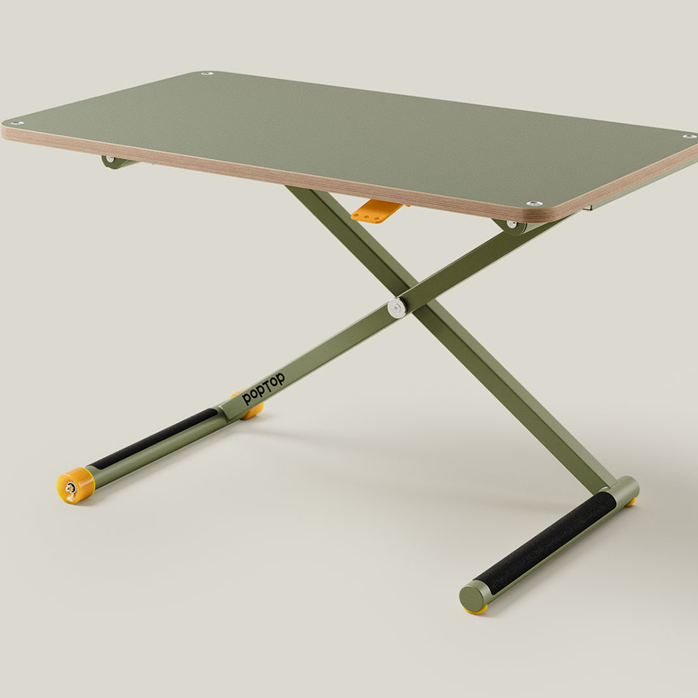 Bureau enfant réglable Poptop Vert