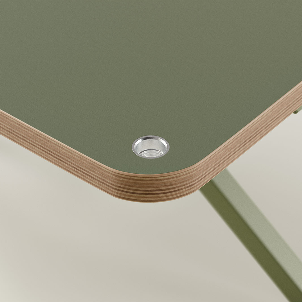 Bureau enfant réglable Poptop Vert