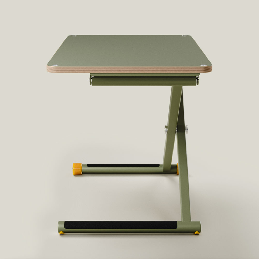 Bureau enfant réglable Poptop Vert