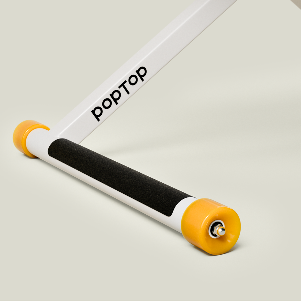Bureau enfant réglable en hauteur Poptop Blanc