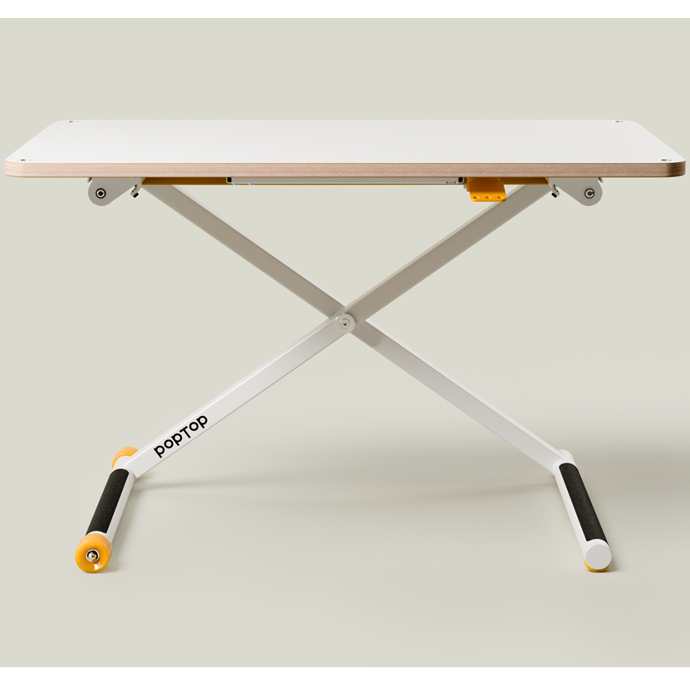 Bureau enfant réglable en hauteur Poptop Blanc