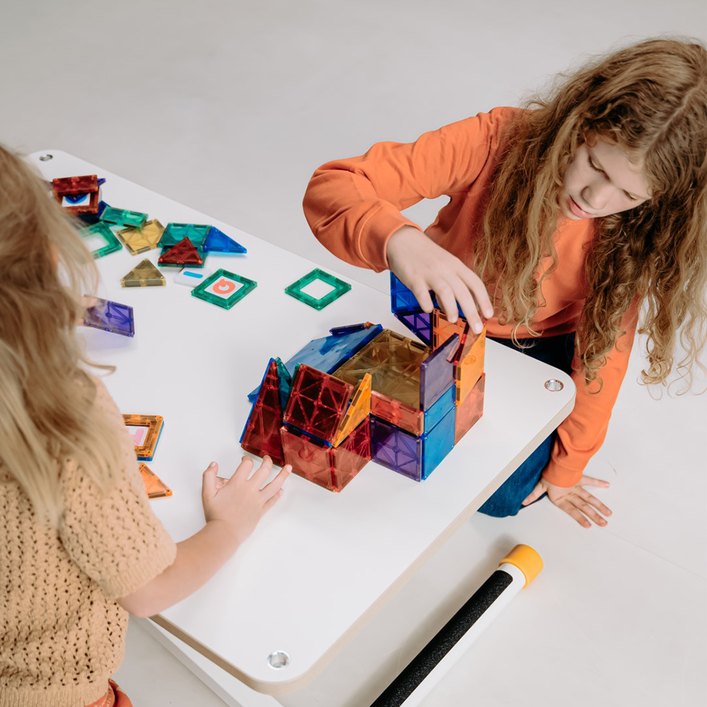 Bureau enfant réglable en hauteur Poptop Blanc