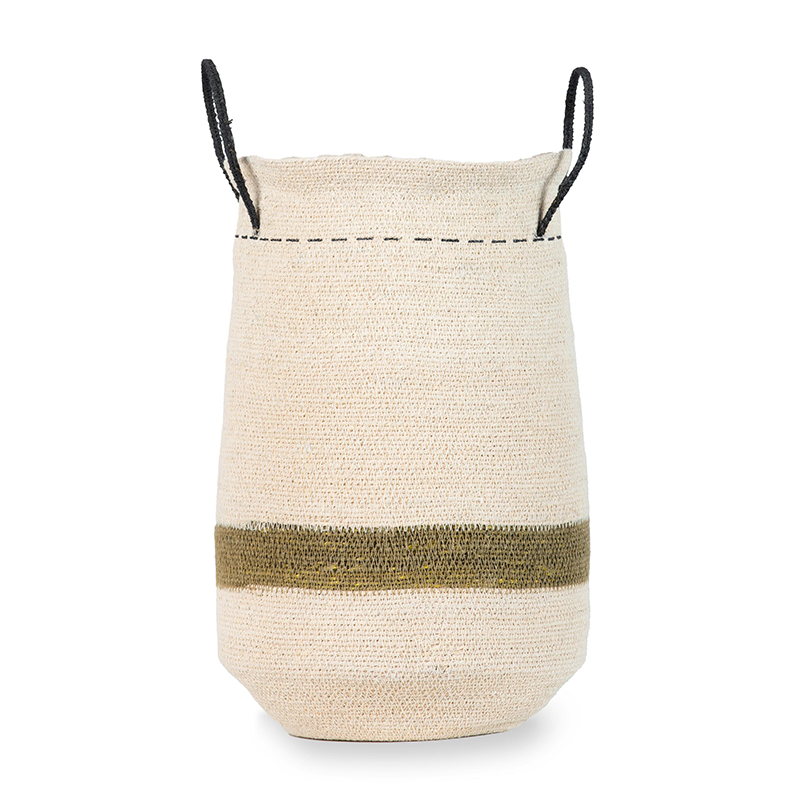 Quax Lot de 3 paniers de rangement Natural