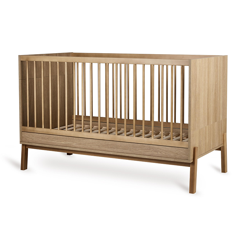 Quax Babybett- und Kinderbett 70 x 140 'Ashi' Honey Ash - Online MY SNOWFLAKE