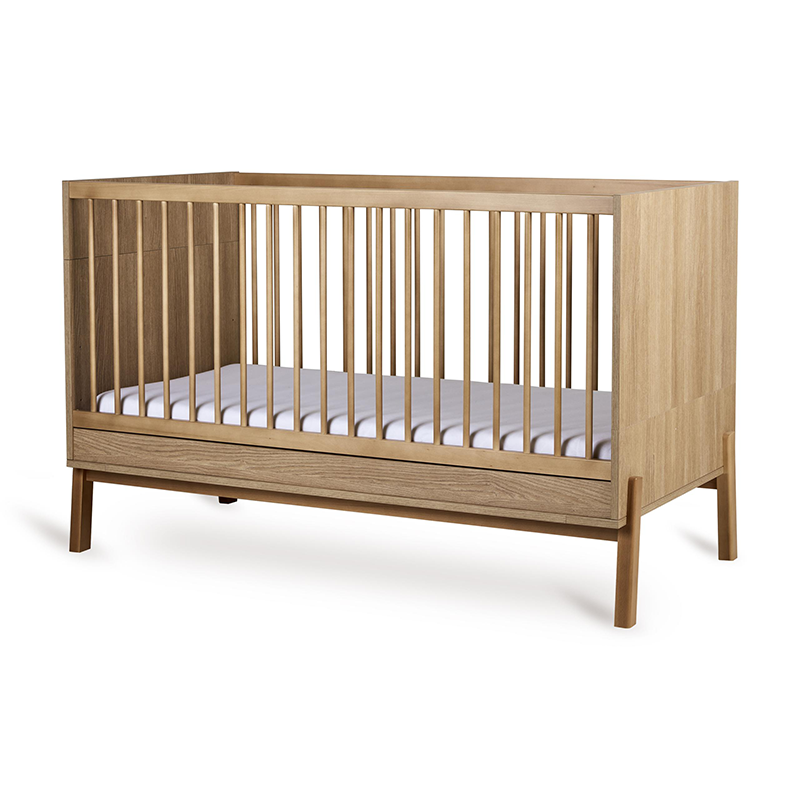Quax Babybett- und Kinderbett 70 x 140 'Ashi' Honey Ash - Online MY SNOWFLAKE