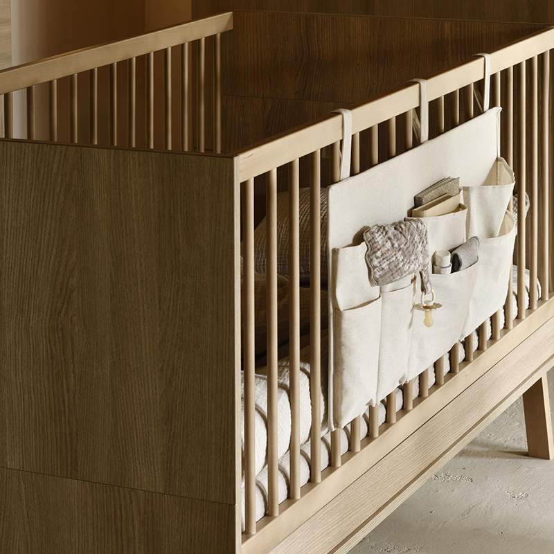 Quax Babybett- und Kinderbett 70 x 140 'Ashi' Honey Ash - Online MY SNOWFLAKE
