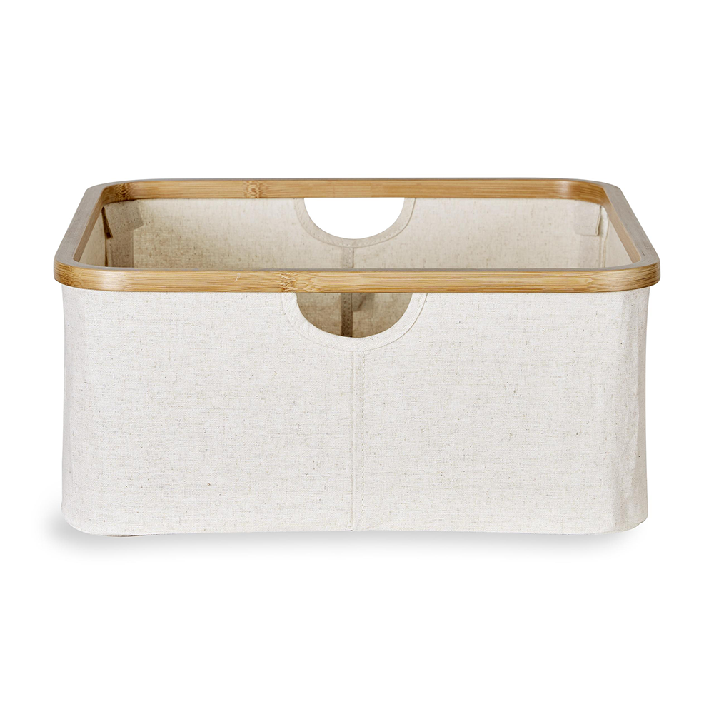 Quax Storage Basket 'Chest' Kyo Beige/Natural