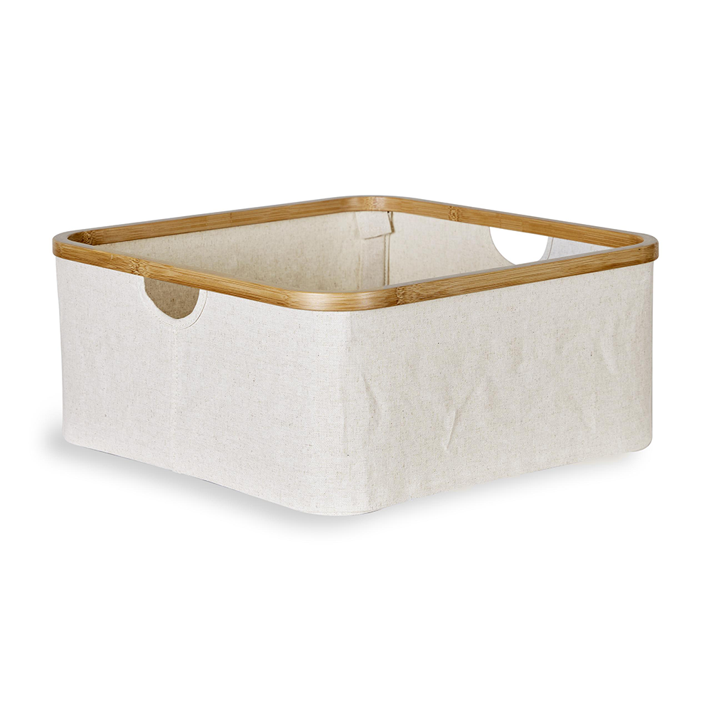 Quax Storage Basket 'Chest' Kyo Beige/Natural