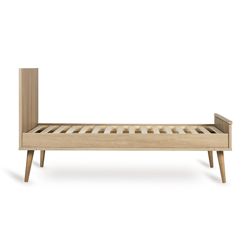 Quax Baby- und Kinderbett 70 x 140 'Flow' Honey Ash - Online MY SNOWFLAKE
