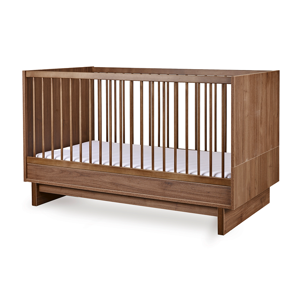 Quax Babybett- und Kinderbett 70 x 140 'Kyo' Walnut - Online MY SNOWFLAKE
