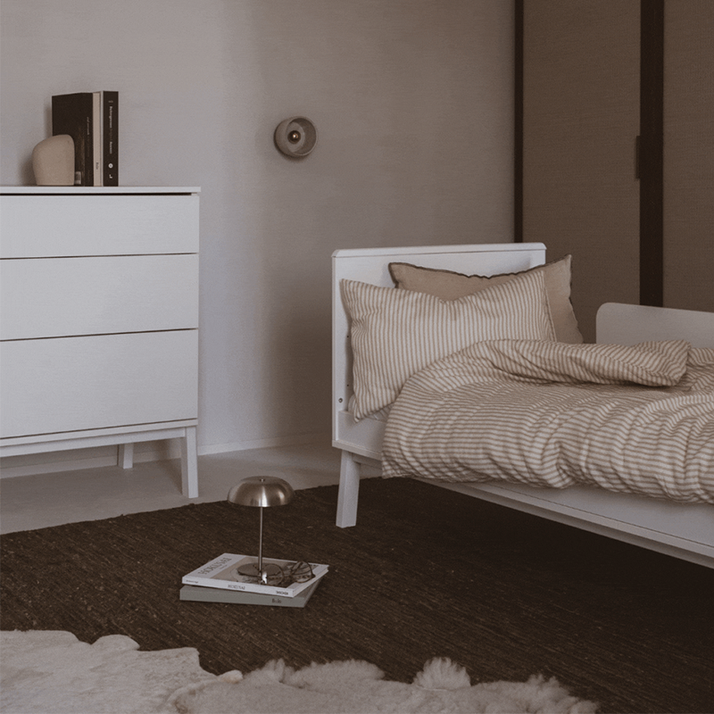 Quax Babybett 70 x 140 'Ashi' Cream - Online MY SNOWFLAKE