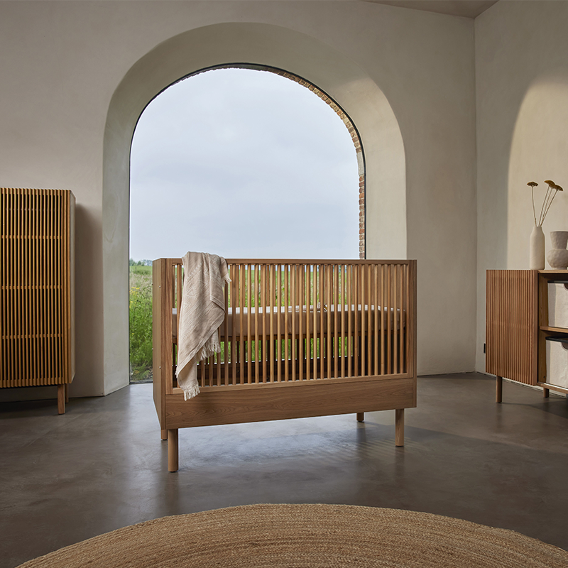 Quax Babybett 70 x 140 'Hai No Ki' Natural Ash - Online MY SNOWFLAKE