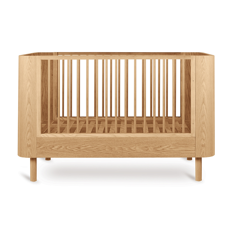 Babybett aus Eschenholz von Quax.