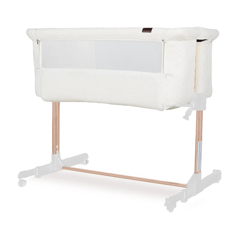 Quax Beistellbett 'Side-by-Side' Naturel Bouclé Cream - Online MY SNOWFLAKE