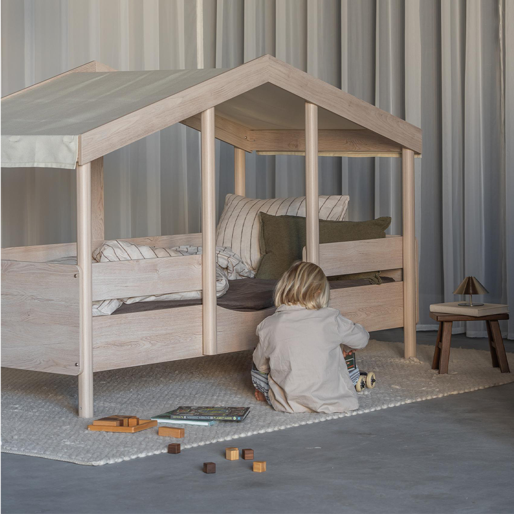 Quax Fabric Roof for House Bed 'Cottage' Butter