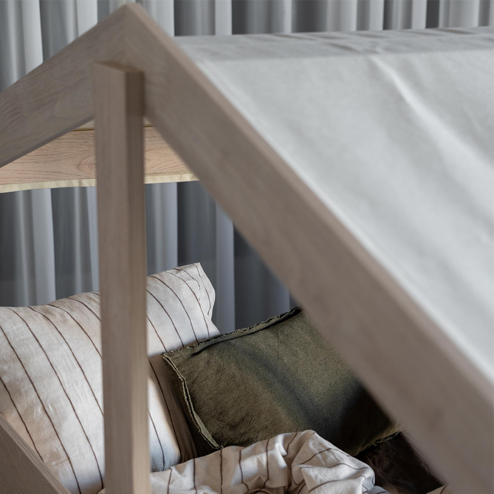 Quax Hausbett 'Cottage' 90 x 200 cm Natural Ash
