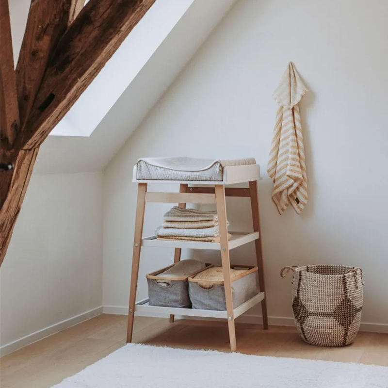 Quax Changing Table 'Hip' Clay/Natural