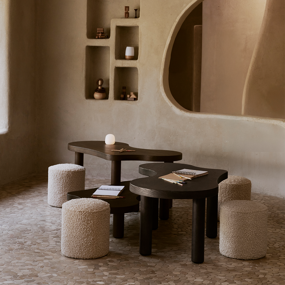 Table organique 'Modu' Quax Forêt Noire