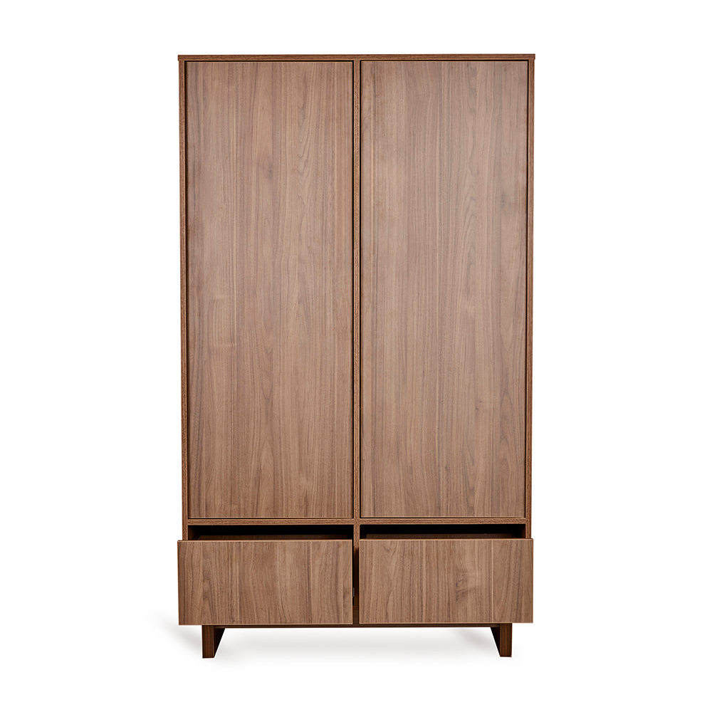 Quax 'Kyo' Wardrobe Walnut