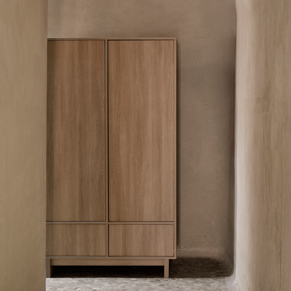 Quax Wardrobe 'Kyo' Honey Ash