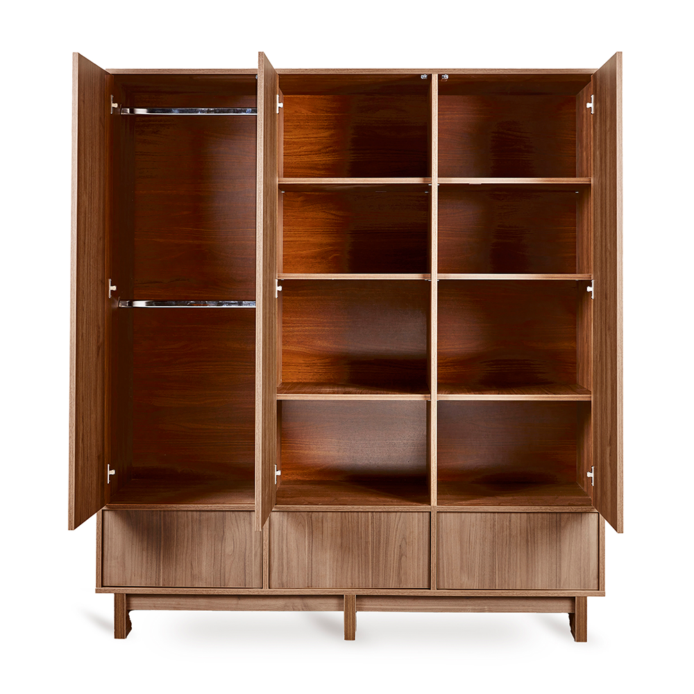 Quax Schrank XL 'Kyo' Walnut - Online MY SNOWFLAKE