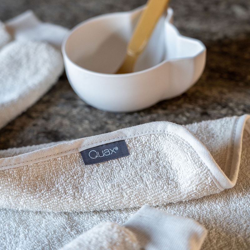 Quax Terry Long-Sleeve Bib Clay