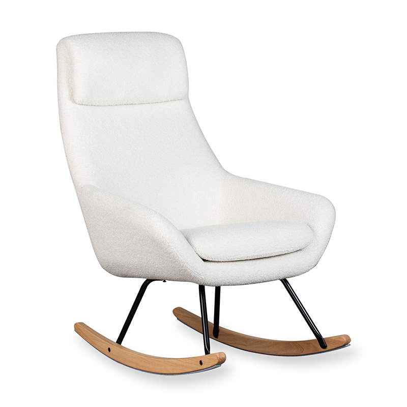 Quax Schaukel-/Stillsessel 'Nordic' Cream Sheep