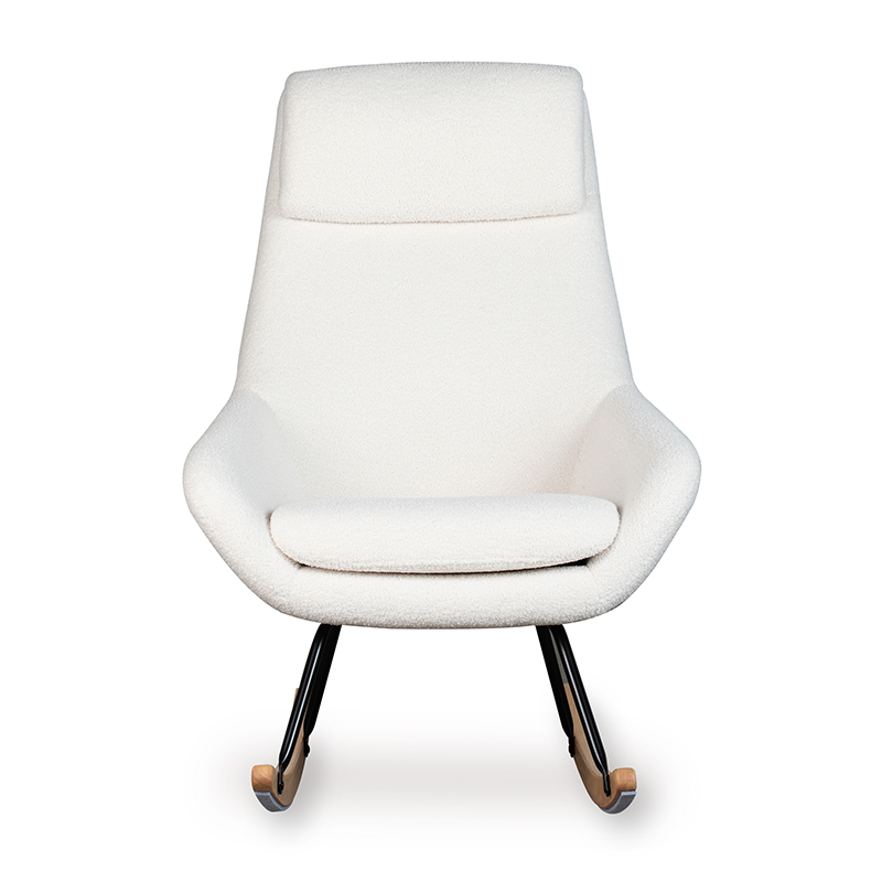 Quax Schaukel-/Stillsessel 'Nordic' Cream Sheep