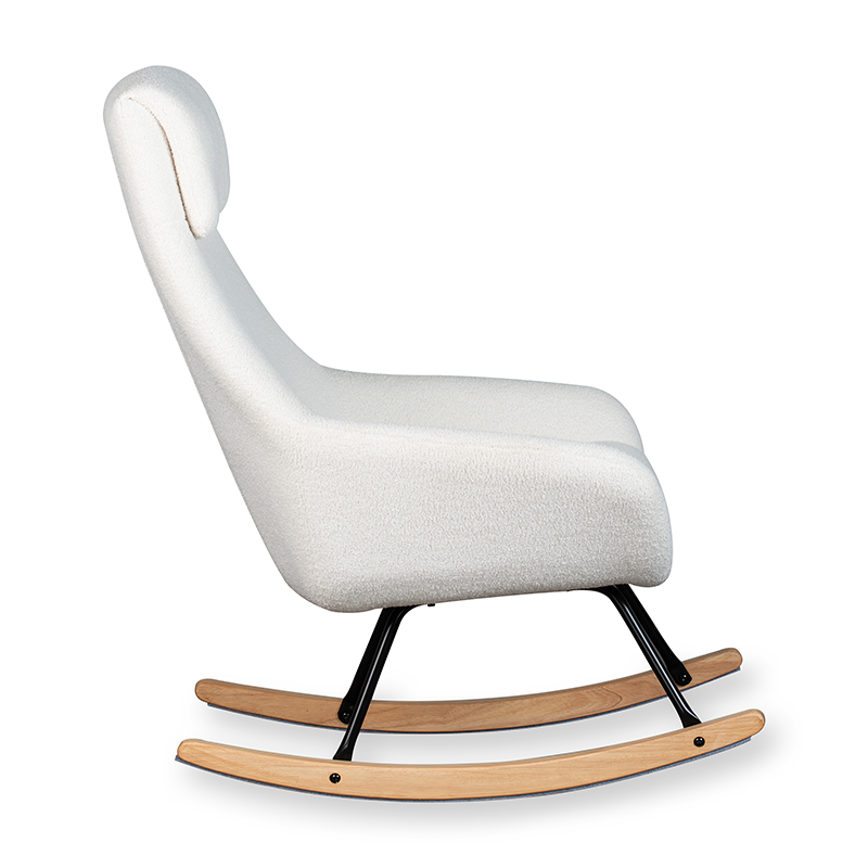 Quax Schaukel-/Stillsessel 'Nordic' Cream Sheep