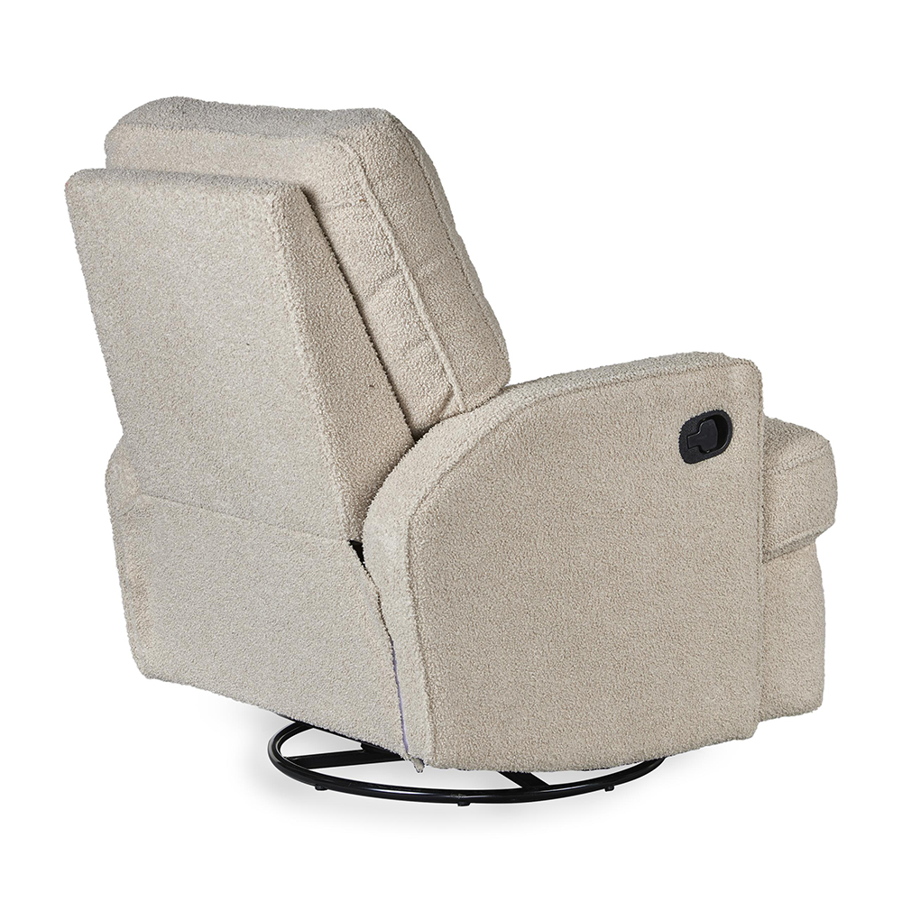 Quax Electric Recliner 'Swivel & Gliding' Teddy Taupe