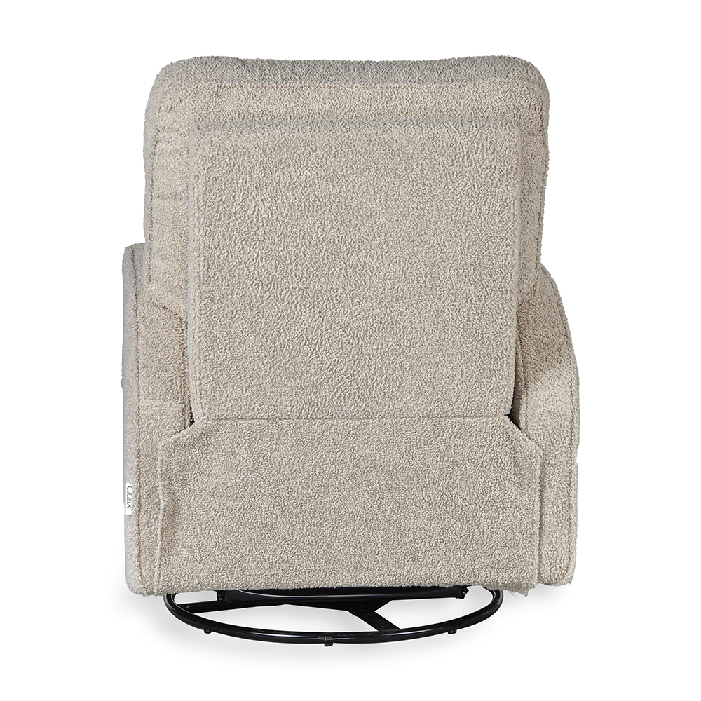 Quax Electric Recliner 'Swivel & Gliding' Teddy Taupe