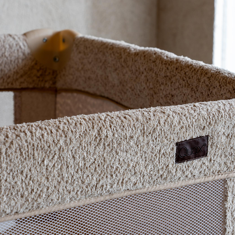 Quax Travel Bed 'Bouclé' Sheep