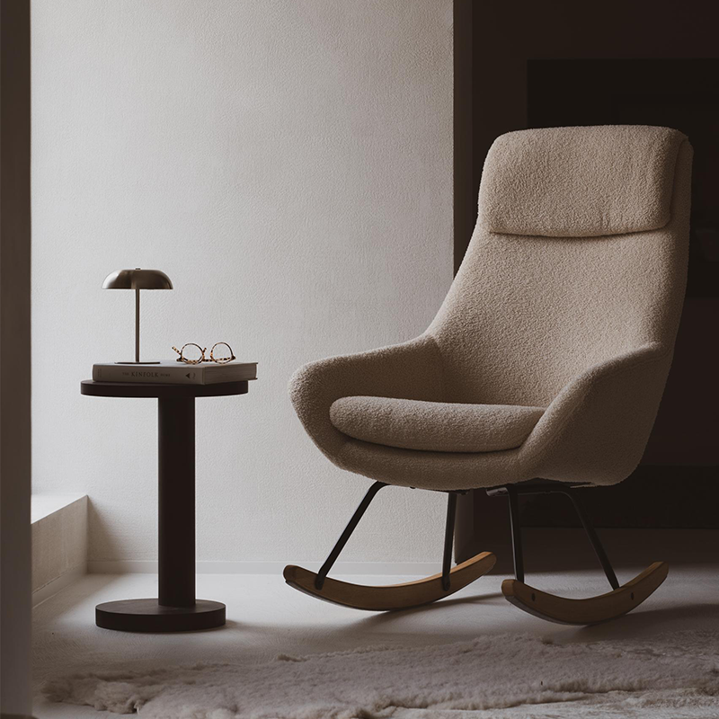 Quax Schaukel-/Stillsessel 'Nordic' Sheep Beige
