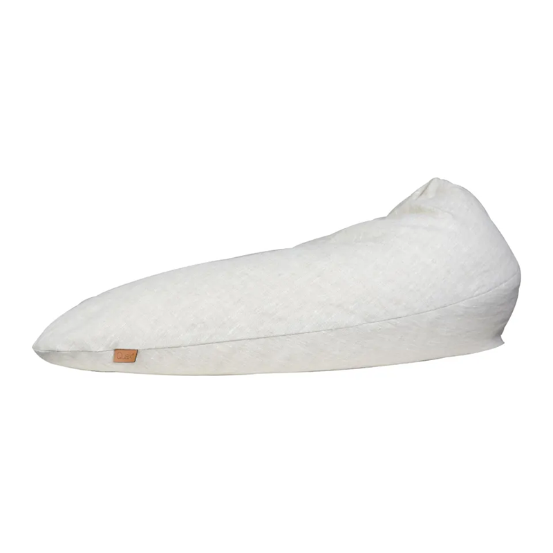 Stillkissen aus Leinen in Beige von Quax.