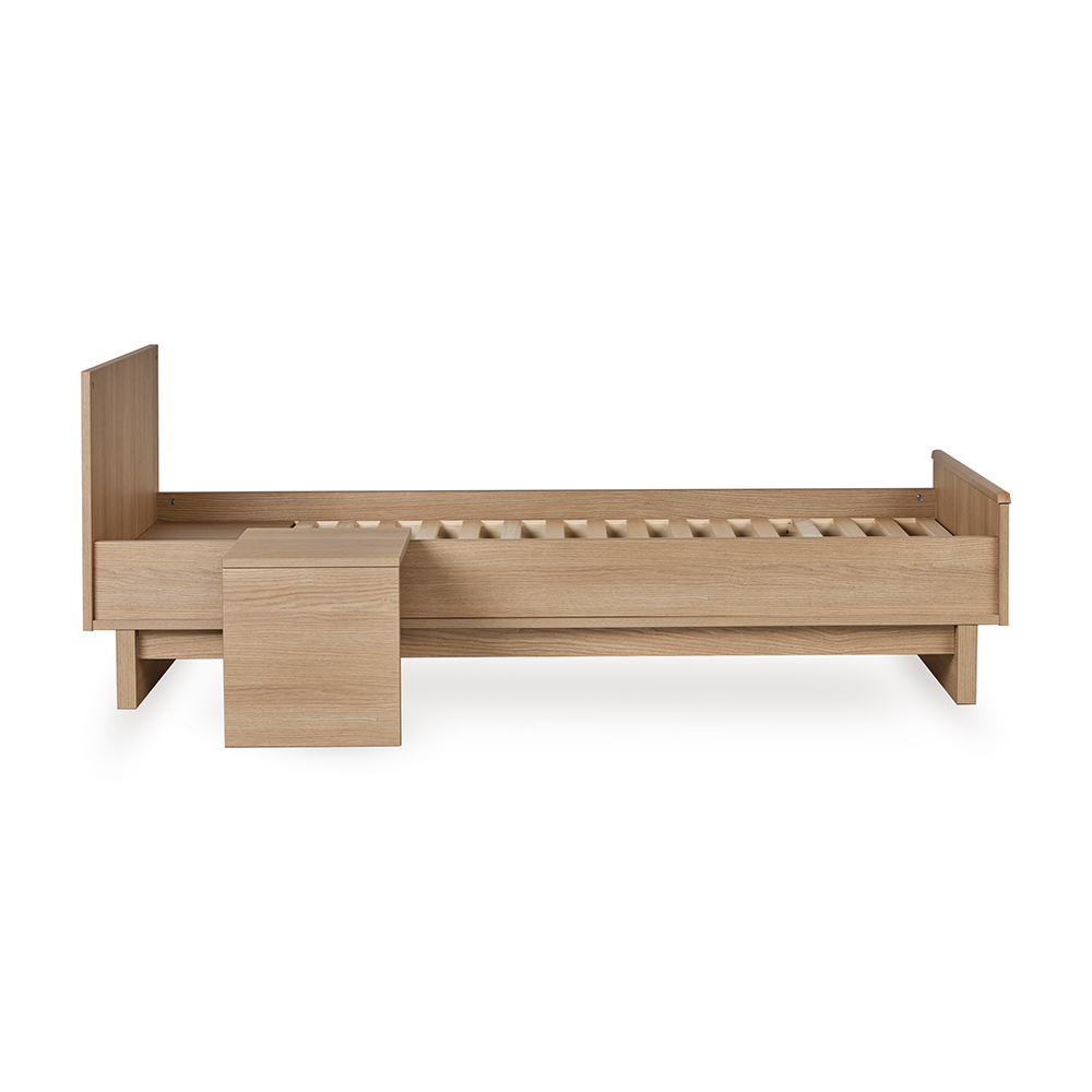 Quax Umbauset Babybett zum Juniorbett 70 x 170 'Kyo' Honey Ash