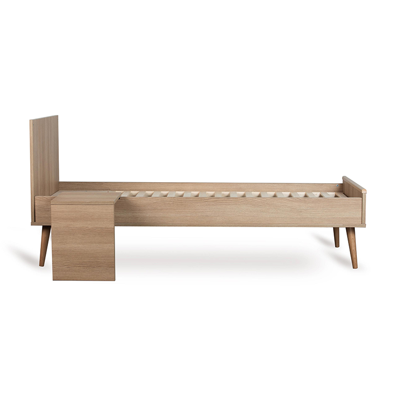 Quax Umbauset Babybett zum Juniorbett 70 x 170 'Flow' Honey Ash
