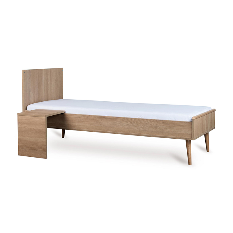 Quax Umbauset Babybett zum Juniorbett 70 x 170 'Flow' Honey Ash