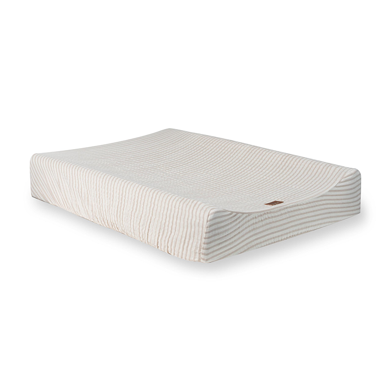 Quax Musselin Wickelkissenbezug 'Natural Collection' Stripes