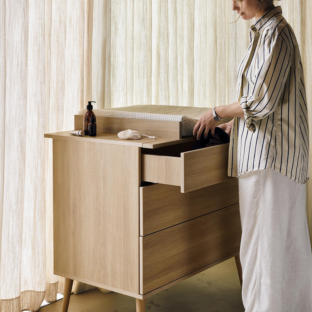 Quax Wickelkommode 'Flow' Honey Ash