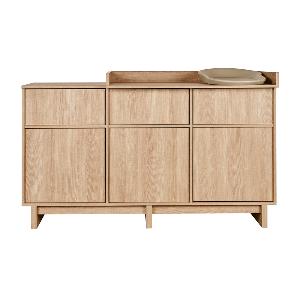Commode à langer Quax XL « Kyo » Honey Ash