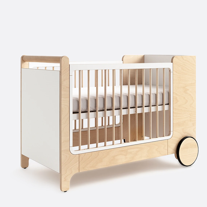 Rafa Kids Schaukelbett für Babys in Weiss. 