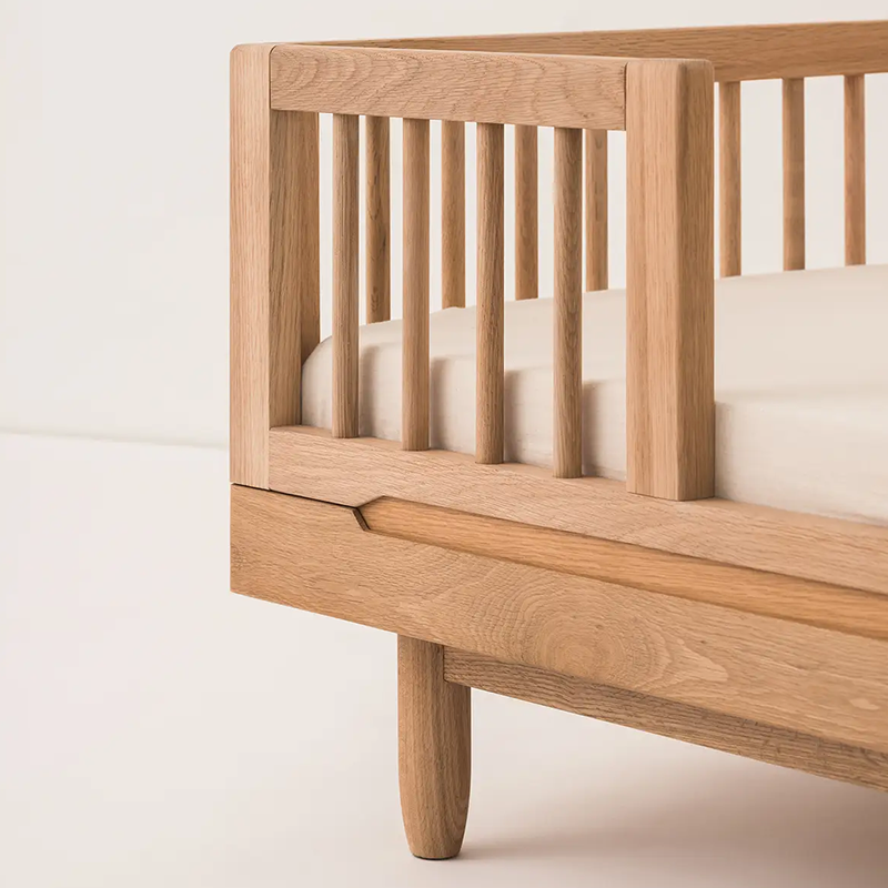 Nobodinoz Cot Rail for 'Pure' Junior Bed - Oak