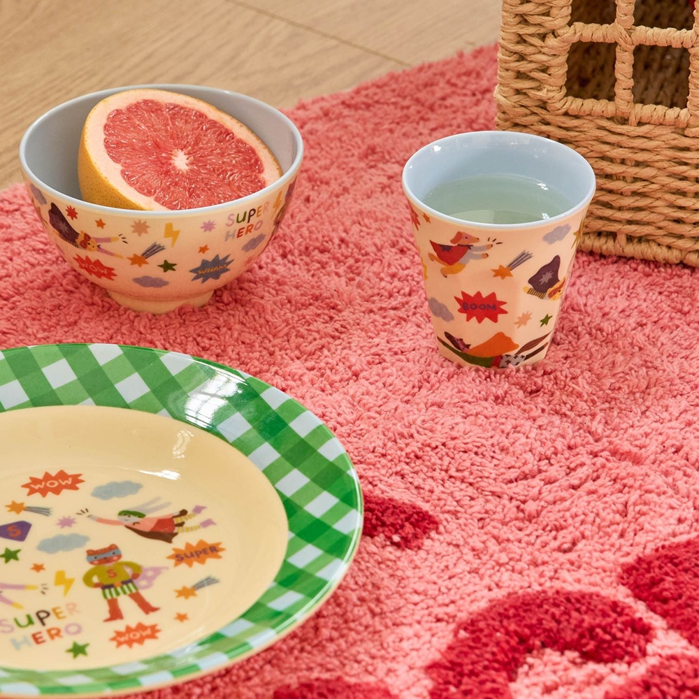 Rice Melamin Becher Klein 'Hero' Soft Blue