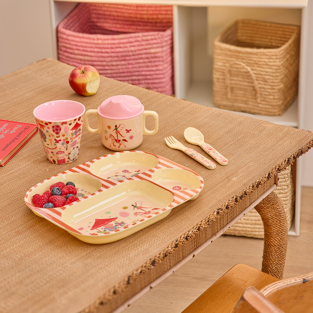 Rice Löffel und Gabel 'Fun Fair' Pink - Online MY SNOWFLAKE