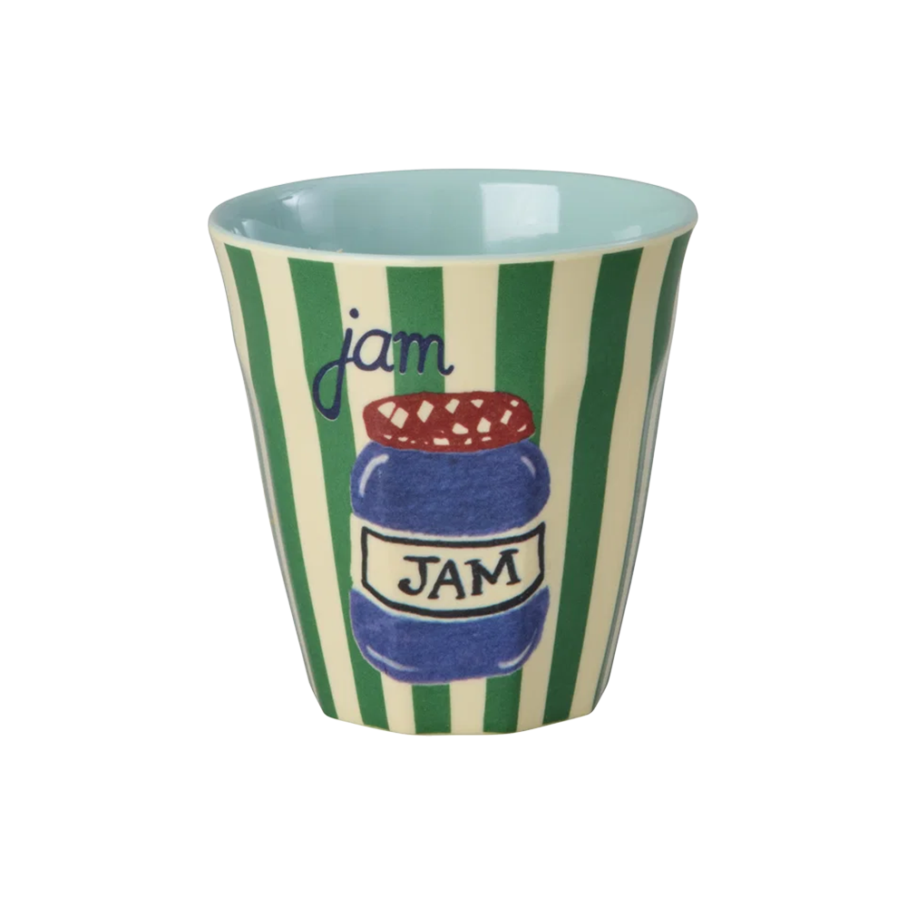 Rice Melamin Becher Klein 'ABC' Jam Print