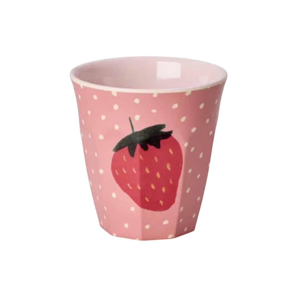 Rice Melamin Becher Klein 'Fairytale' Strawberry