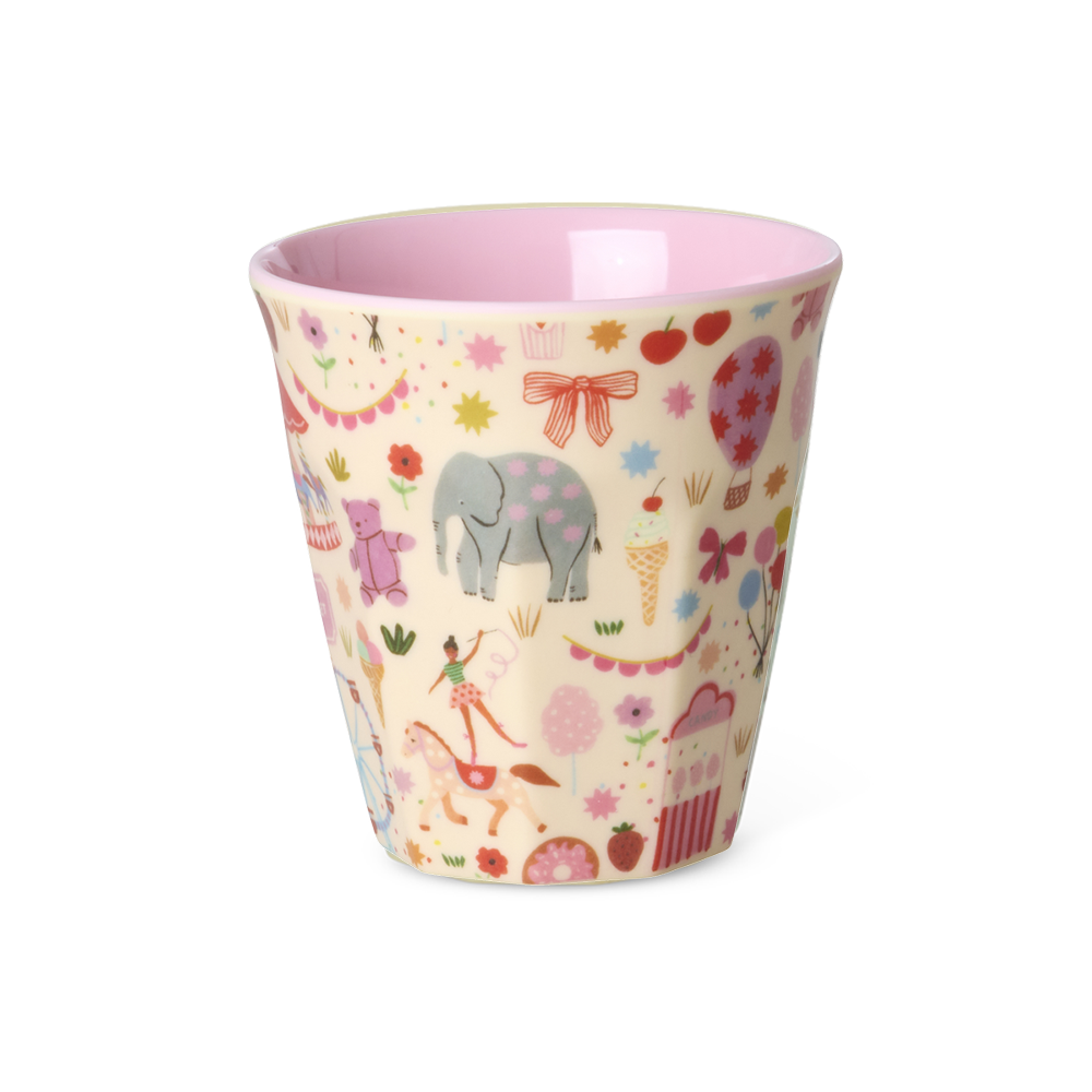 Rice Melamin Becher Klein 'Fun Fair' Pink - Online MY SNOWFLAKE